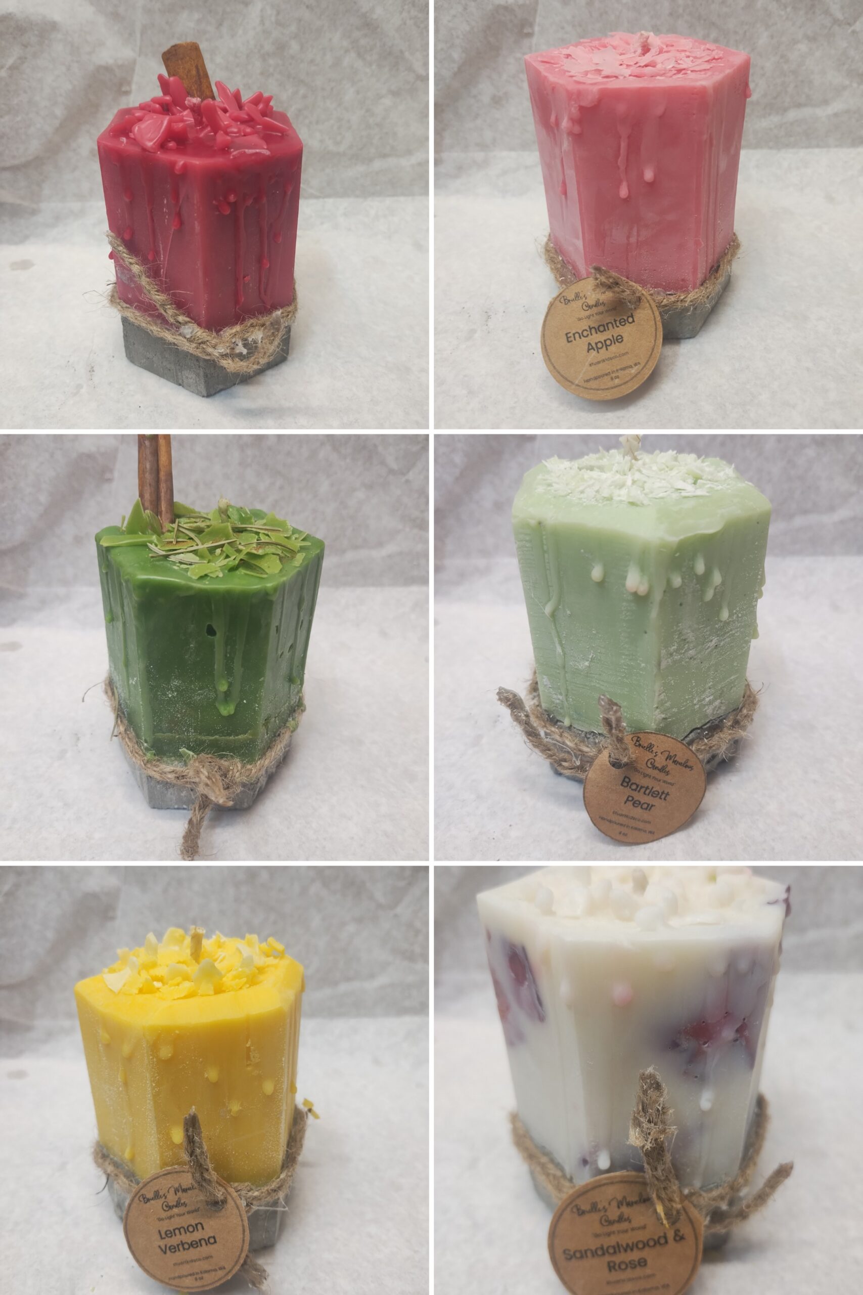 New PILLAR CANDLES in stock!